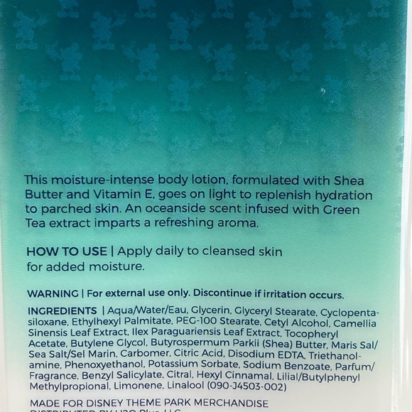 Disney Bath | Disney Resorts x H2o+ | Sea Salt Body lotion *New unused* - Picture 7 of 7